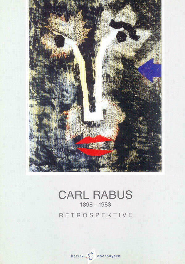 Titelseite des Katalogs "Retrospektive 1898 - 1983" von Carl Rabus